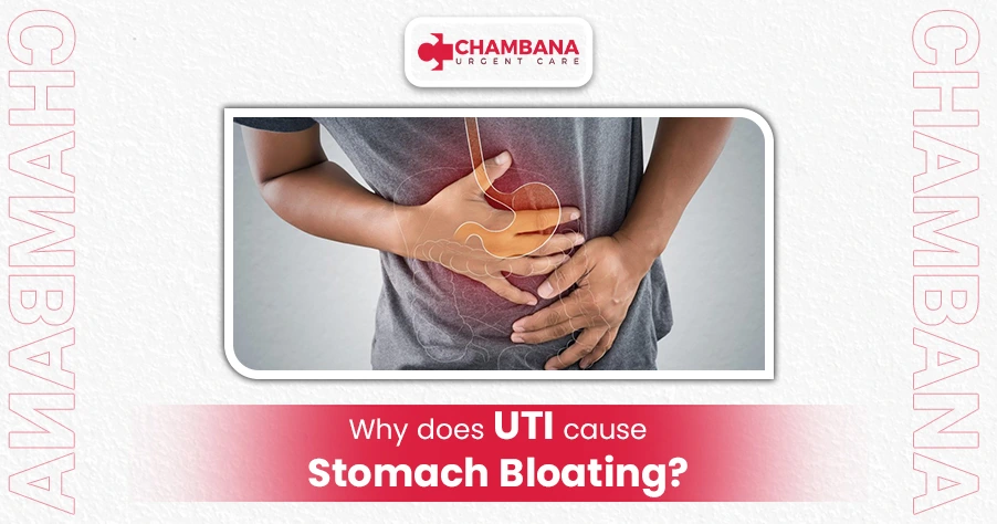 Does uti cause bloating